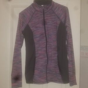 Ideology workout jacket space dye